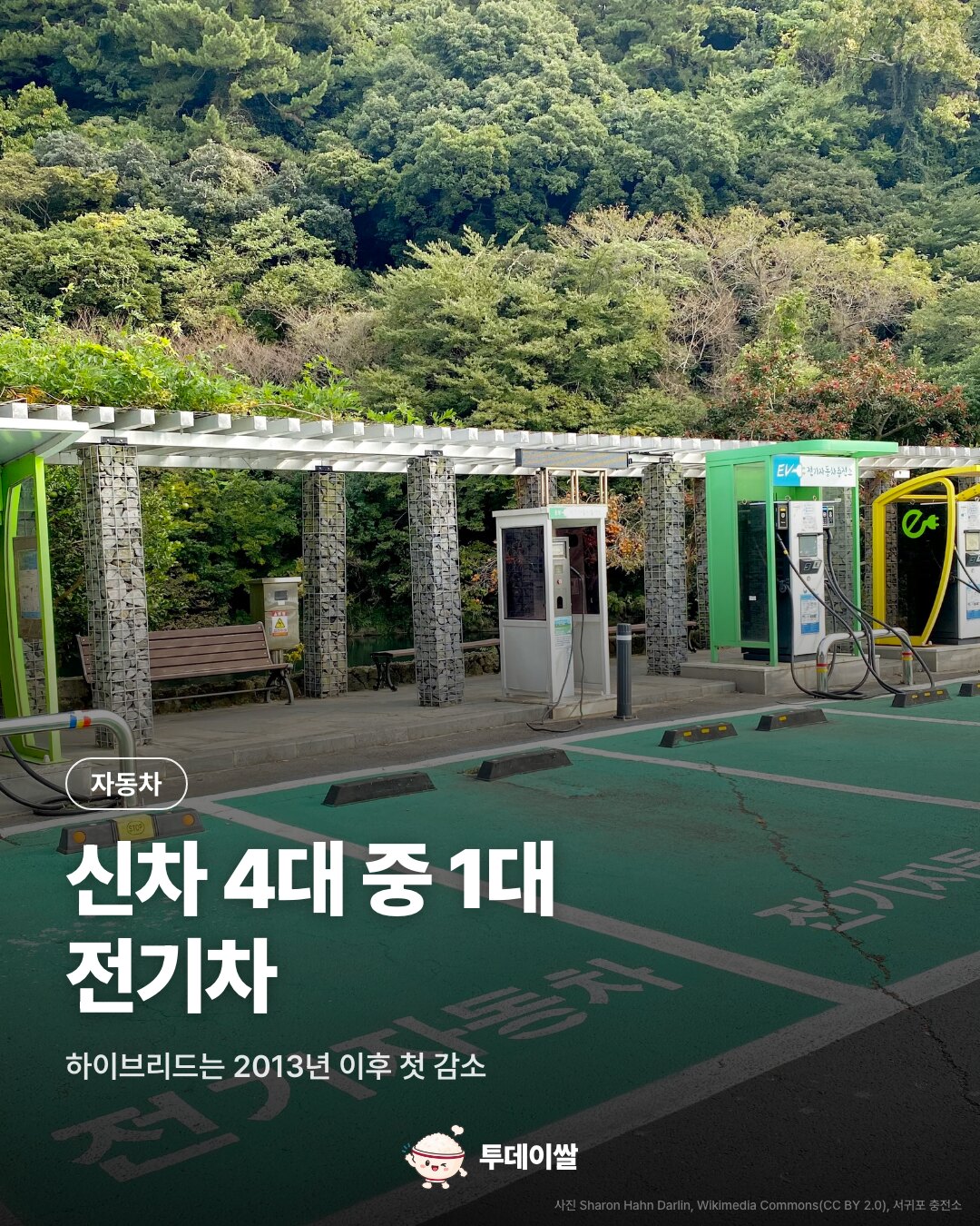 신차 4대 중 1대가 전기차, 하이브리드는 2013년 이후 첫 감소
